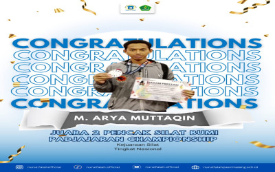 Santri Nurul Falah Berhasil Meraih Juara ke 2 Kejurnas Pencak Silat